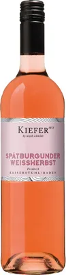 Produktbild von Friedrich Kiefer Eichstetter Herrenbuck Spätburgunder Weißherbst mild