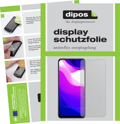 Zdjęcie produktu dla 2x Folia ochronna do Xiaomi Mi 10 Lite 5G matowy ekran ochronny Folia ochronna wyświetlacza dipos