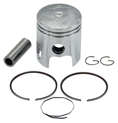 Image de Kit piston 60 cm³ 2 segments (alésage 43 mm / axe de piston 12 mm) Yamaha DT 50 - Citomerx