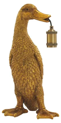 Produktbild von Light & Living - Tischleuchte Duck - Bronze - 23.5x23x48.5cm Tischlampe - Nachttischlampe, Wohnzimmer, Schlafzimmer