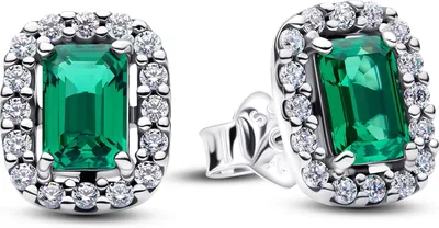 Produktbild von Pandora Sparkling Rectangular Stud Earrings 294501C01 Ohrringe