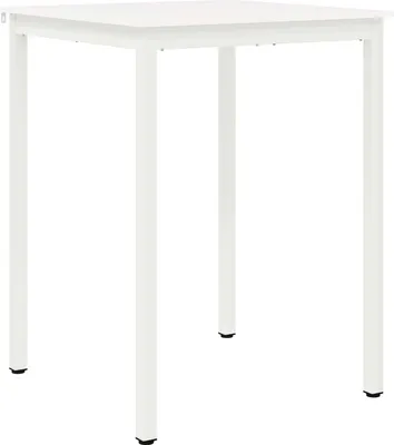Produktbild von Bartisch Weiß 80 x 80 x 105 cm Massives Kiefernholz
