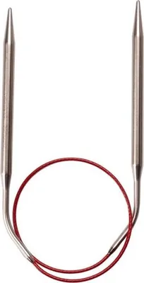 Produktbild von Rundstricknadel KNIT RED Edelstahl 5,00 mm 100 cm