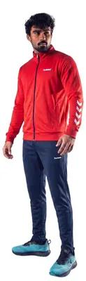 Image de Hummel Hmlpromo Poly Suit - true red/marine, Taille:S