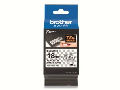 Obrázek produktu pro Tzese4 Brother Ptouch 18Mm Weiss-Schw