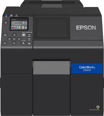 Produktbild von Epson ColorWorks CW-C6000Ae - Etikettendrucker - Farbe - Tintenstrahl - Rolle (11,2 cm)