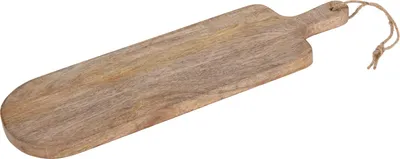 Zdjęcie produktu dla Drewniana deska do krojenia/serwowania sera, 49x15x2,2cm, mango
