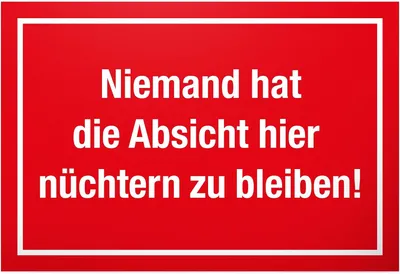 Productafbeelding van Bedankt! nüchtern bleiben - Plastic bord met spreuk - Grappig cadeau voor hem - Feestdecoratie-accessoires