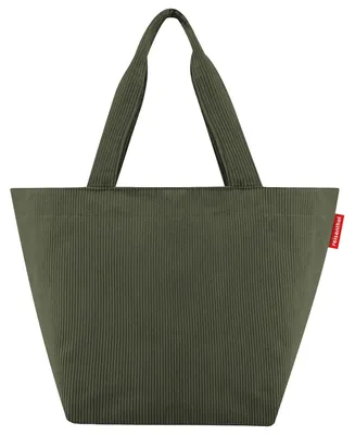 Productafbeelding van reisenthel shopper schoudertas Shopper Cord Dark Matcha donkergroen