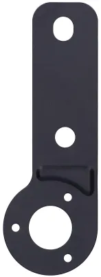 Image de Support de prise européen, plaque de montage en fer, noir, pour véhicules utilitaires, remorques, camping-cars, voitures particulières
