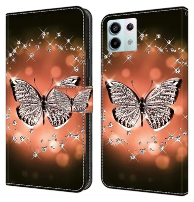 Produktbild von Für Xiaomi Redmi Note 13 Pro / Poco X6 Kunst-Leder Book Handy Tasche Motiv 7 Hülle Etuis Schutz
