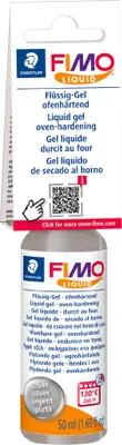 Image de FIMO Deco Gel liquide 50ml, argenté