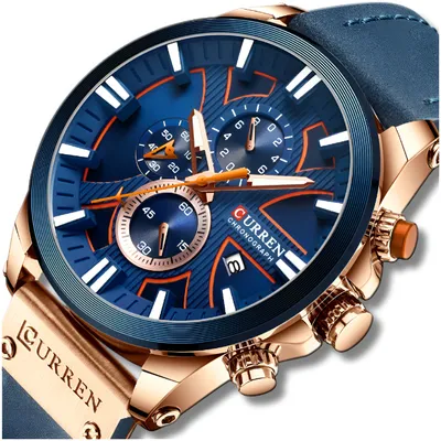 Obrázok produktu pre Pánske Hodinky Curren Classic Elegantné Chronograf S Dátumom 5 Farieb