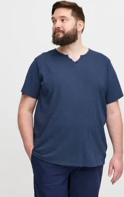 Produktbild von Blend BHBtee Herren T-Shirt Shirt mit V-Ausschnitt 100% Baumwolle Regular fit