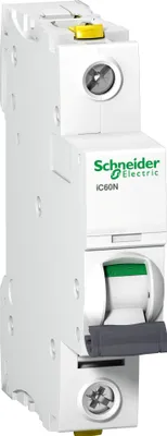 Image de SCHNEIDER ELECTRIC Disjoncteur de protection de ligne B 10A 1p 230V 6kA 1TE AC