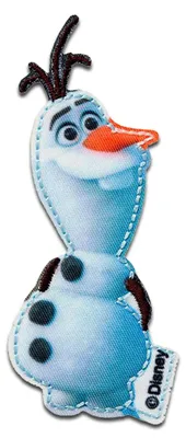 Produktbild von Disney © Frozen 2 Olaf Schneemann Eis  - Aufnäher, Bügelbild, Aufbügler, Applikationen, Patches, Flicken, Größe: 7,5 x 3,3 cm