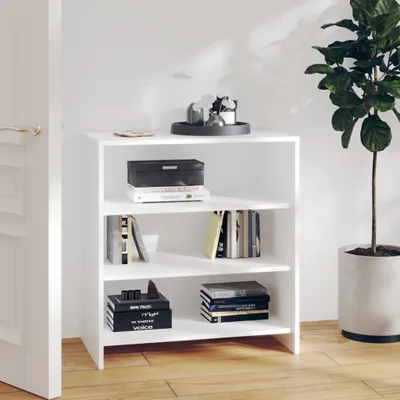 Image de vidaXL Sideboard Blanc 70x40,5x75 cm Bois composite