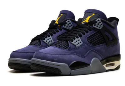 Zdjęcie produktu dla Air Jordan 4 Retro 'Lakeshow': rozmiar EU 38.5
