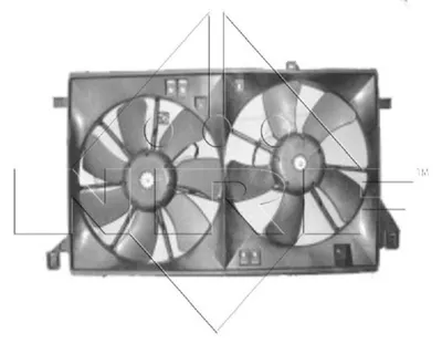 Produktbild von NRF 47290 Lüfter Motorkühlung Kühlerlüfter für MAZDA 3 (BL) Wasserkühler