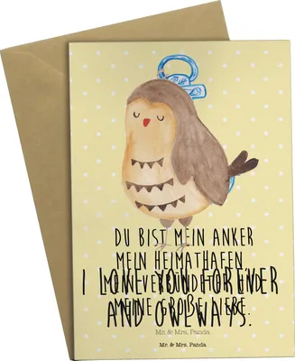 Produktbild von Mr. & Mrs. Panda babykarte Flasche Abenteuer - Geschenk, weihnachtskarten, einladungskarten, Grußkarte, Dekoration, dankeskarten, hochzeitskarten, osterkarten