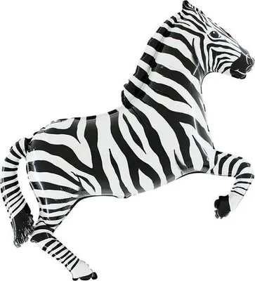 Produktbild von ZEBRA Folienballon Tiere Zoo Safari 80x57cm