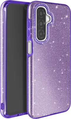 Image de Avizar, Housse scintillante pour Samsung Galaxy A26 antichoc, Violet