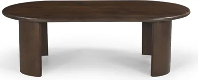 Produktbild von Giga Meubel Couchtisch Maikel - Oval - 120cm - Mangoholz