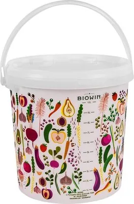 Zdjęcie produktu dla wiadro 10l spożywcze z pokrywką | 340410