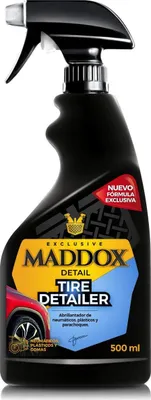 Zdjęcie produktu dla Maddox Detail 10102 - Preparat do pielęgnacji opon, plastików i gumy, nadający połysk