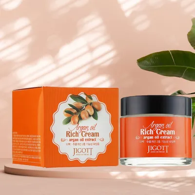 Produktbild von Jigott - Reichhaltige Argancreme, 70 ml