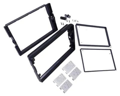 Montageset Adapter 9 Zoll auf 2 DIN für Autoradio