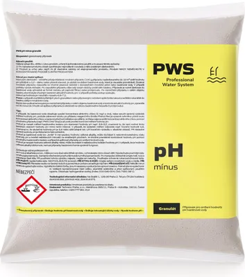 Immagine prodotto di pH MINUS 1 kg per la regolazione del pH dell'acqua, SUPPLEMENTO