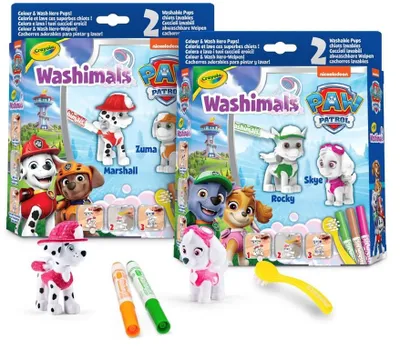 Produktbild von Crayola Scribble Scrubbie Paw Patrol Spielzeug Set 2 Stück