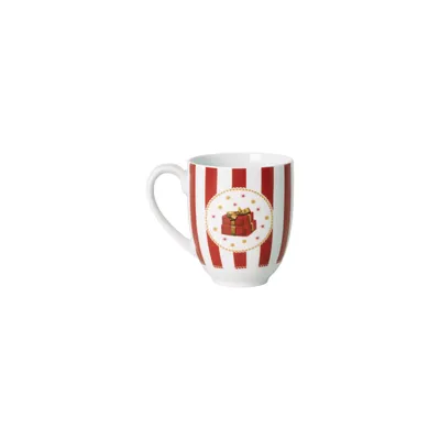 Produktbild von Hutschenreuther Christmas Love red Becher mit Henkel 0,4l