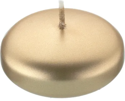 Produktbild von Schwimmkerzen Gold 26 x Ø 42 mm, 40 Stück