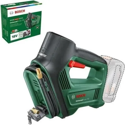 Produktbild von Bosch UniversalPump 18V Akku-Kompressor, Kabellos, Zum Aufpumpen von Reifen (Auto, Fahrrad, Motorrad), Ohne Akku, Ohne Ladegerät