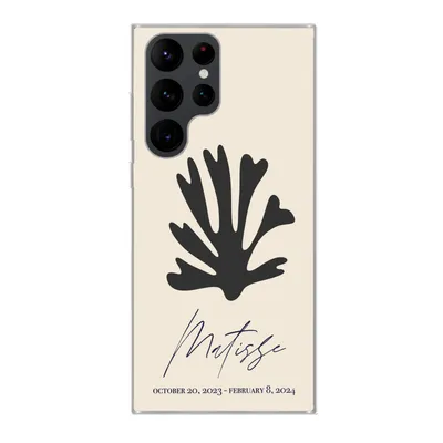 Produktbild von MuchoWow® Handyhülle Schutzhülle Hülle für Samsung Galaxy S22 Ultra Blumen - Abstrakt - Matisse Silikon Softcase Handy Hülle - Abbildung