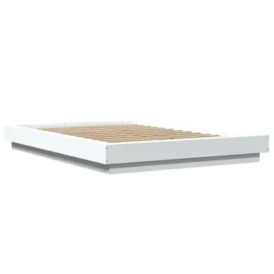 Obrázek produktu pro vidaXL Postel White 120x190 cm Dřevěný materiál
