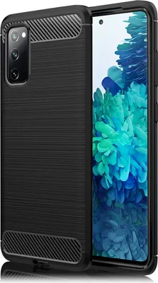 Immagine prodotto di NALIA Carbon Case per Samsung Galaxy S20 FE, cover protettiva in silicone per telefoni cellulari