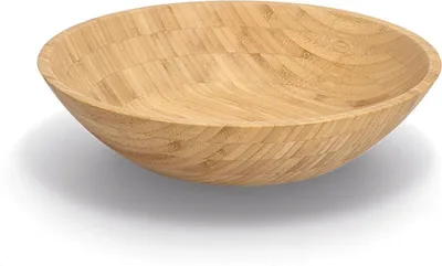 Produktbild von ZELLER 25646 Schale aus Bambus, ca. Ø 34,5 x 8 cm