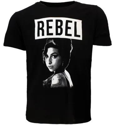 Produktbild von Amy Winehouse Rebel T-Shirt – Offizielles Merchandise - L