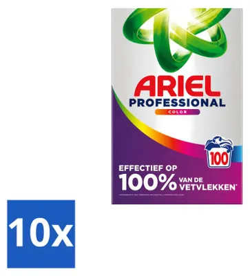 Produktbild von 10 x Ariel Professional Color Waschmittel - 5,5 kg - Vorteilspackung - 10 Stücke