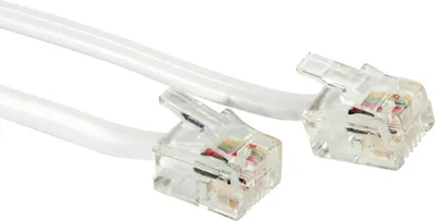 Zdjęcie produktu dla VALUE Kabel połączeniowy ISDN [1x wtyk RJ12 - 1x wtyk RJ12] 6,00 m szary