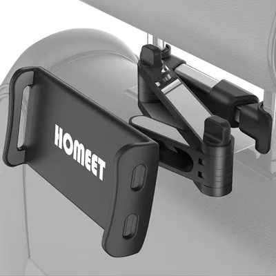 Produktbild von Ausziehbare KFZ-Kopfstützen Halterung um 360 ° drehbar Tablet-Halterung,für 4,4-11 Zoll,Verstellbarer Ständer,Kopfstütze KFZ Halterung Universal