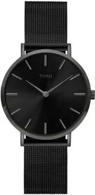 Produktbild von Damenarmbanduhr TORII A34BS.BA in klassischem schwarzen Fashion