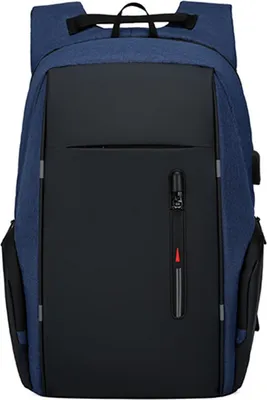 Obrázek produktu pro Batoh na notebook pro 17palcovou tašku s USB portem, módní, voděodolné batohy