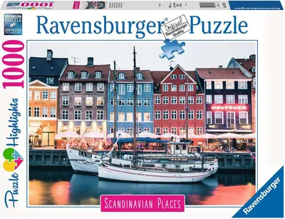 Obrázok produktu pre Ravensburger Puzzle 1000T. Kodaň, Dánsko