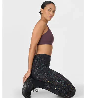 Obrázok produktu pre Legíny na cvičenie Sweaty Betty Power Foil, čierna farba, veľkosť S