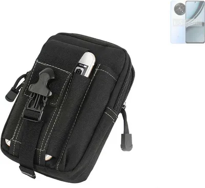 Produktbild von K-S-Trade Gürtel Tasche kompatibel mit Realme Narzo 70 5G Gürteltasche Holster Schutz Hülle Handy Hülle Smartphone outdoor Handy-Hülle schwarz