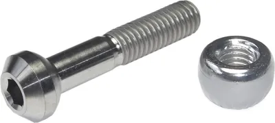 Produktbild von Kind Shock KS 1439 + 5407 Kindshock Sattelklemmbolzen kpl. Zeta, LEV (6+7), LEV C LEV Ci, silber